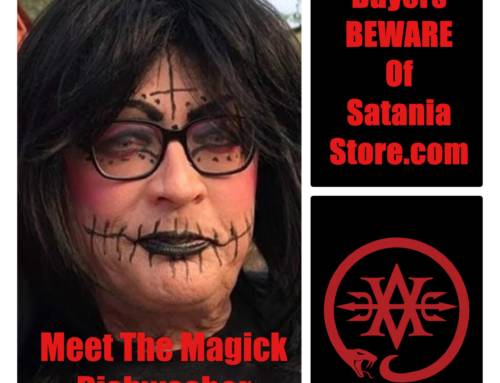 SCAM ALERT UPDATE: Buyer Beware of SATANIA: Sataniastore.com The Great Occult Dishwasher & Former Cashier of Everywhere