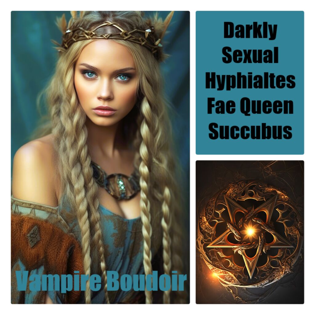 Zadanya: A Greek Hyphialtes Fae Queen Succubus, Hypersexually Wild