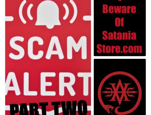 SCAM AND FRAUD ALERT for Sataniastore.com, Lies, Plagarism & More Lies