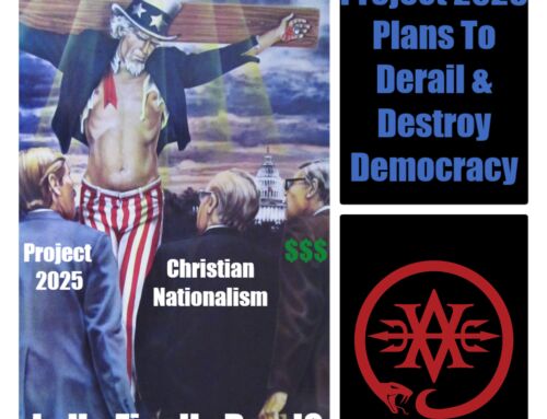 Christofascist Project 2025 America Beware!